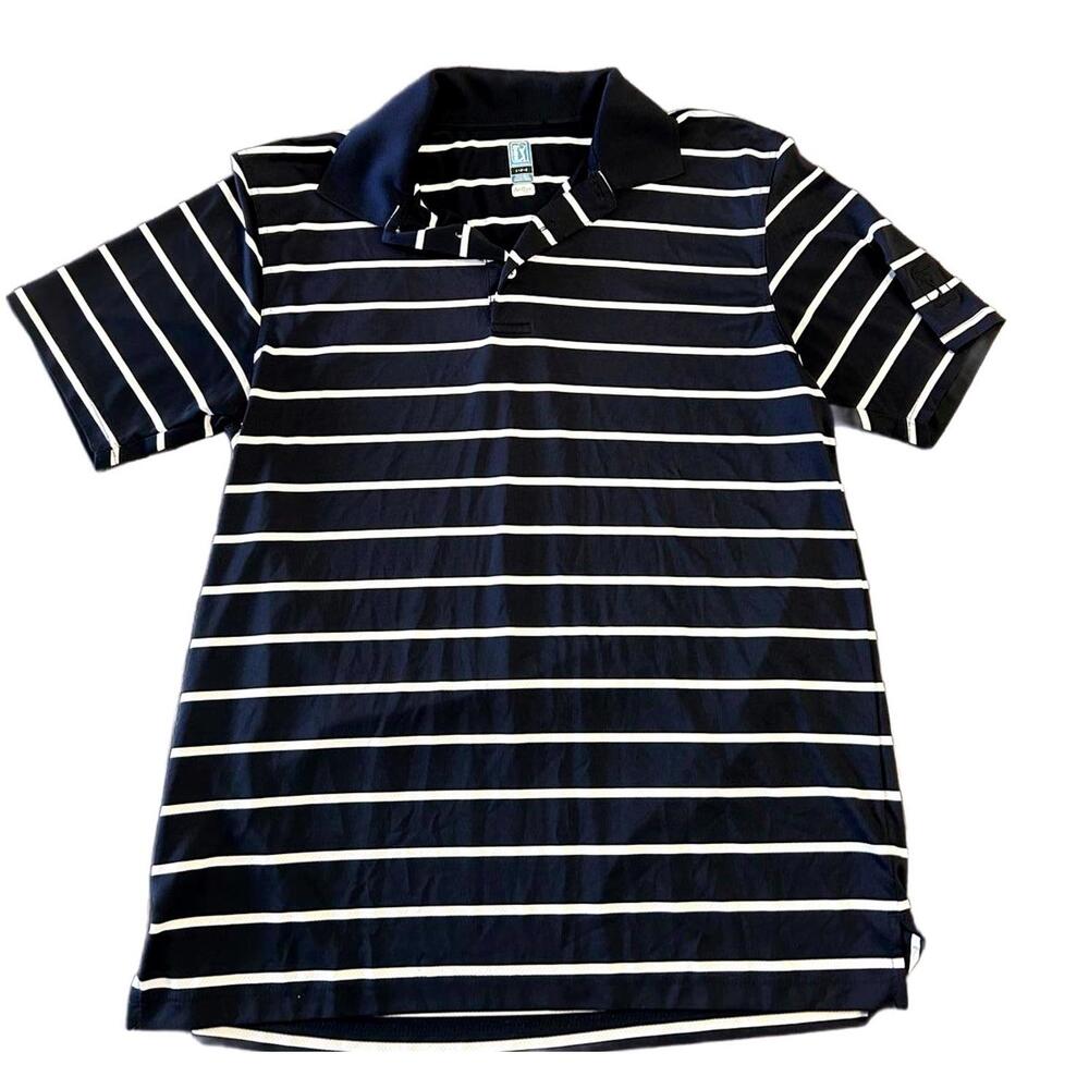 PGA Tour Men's Striped Polo Shirt - Airflux‎ Technology, Men's Size Large